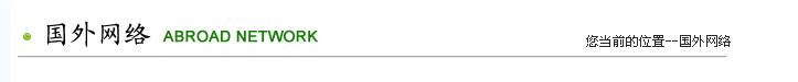 国外网络