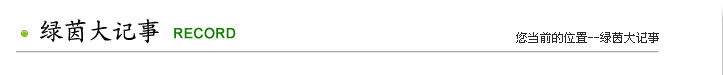 绿茵大记事